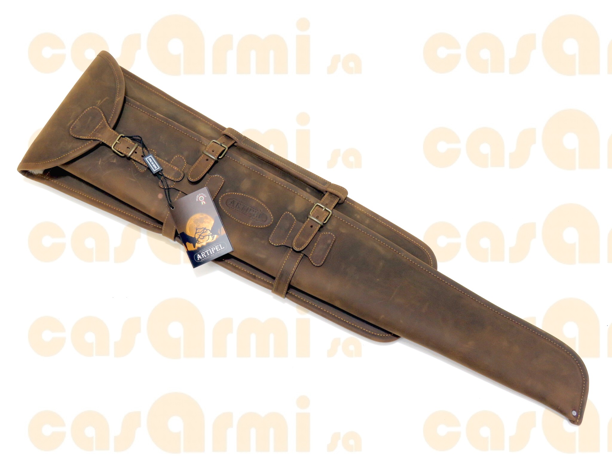 Artipel Fodero in pelle arma cal.12-20 canne 75cm 
